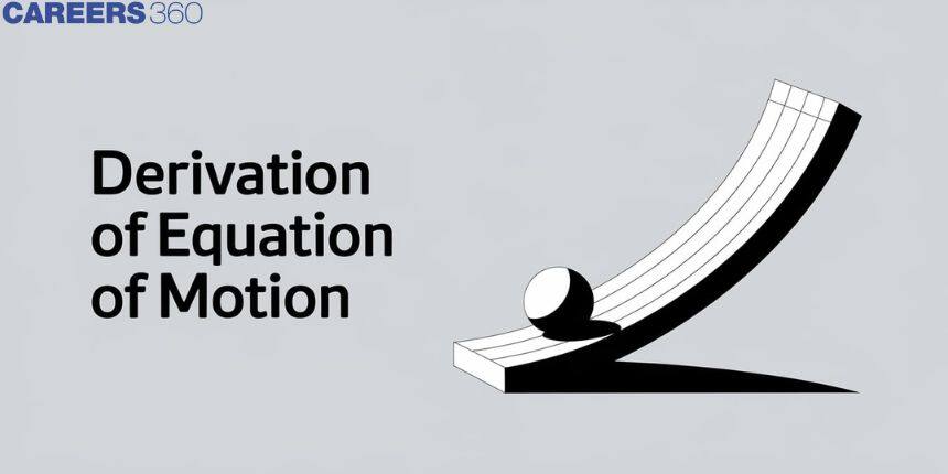 Derivation of Equation of Motion - 3 Equations of Motion